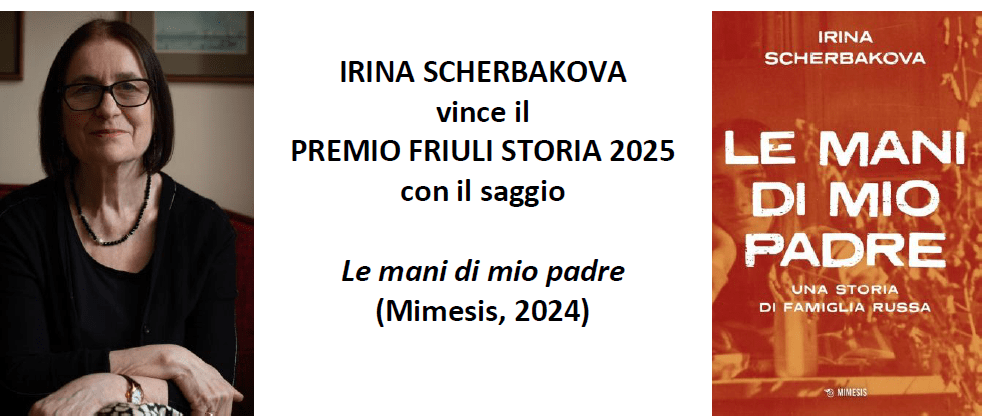 Prêmio 'História de Friuli' de 2025 para Irina Scherbakova