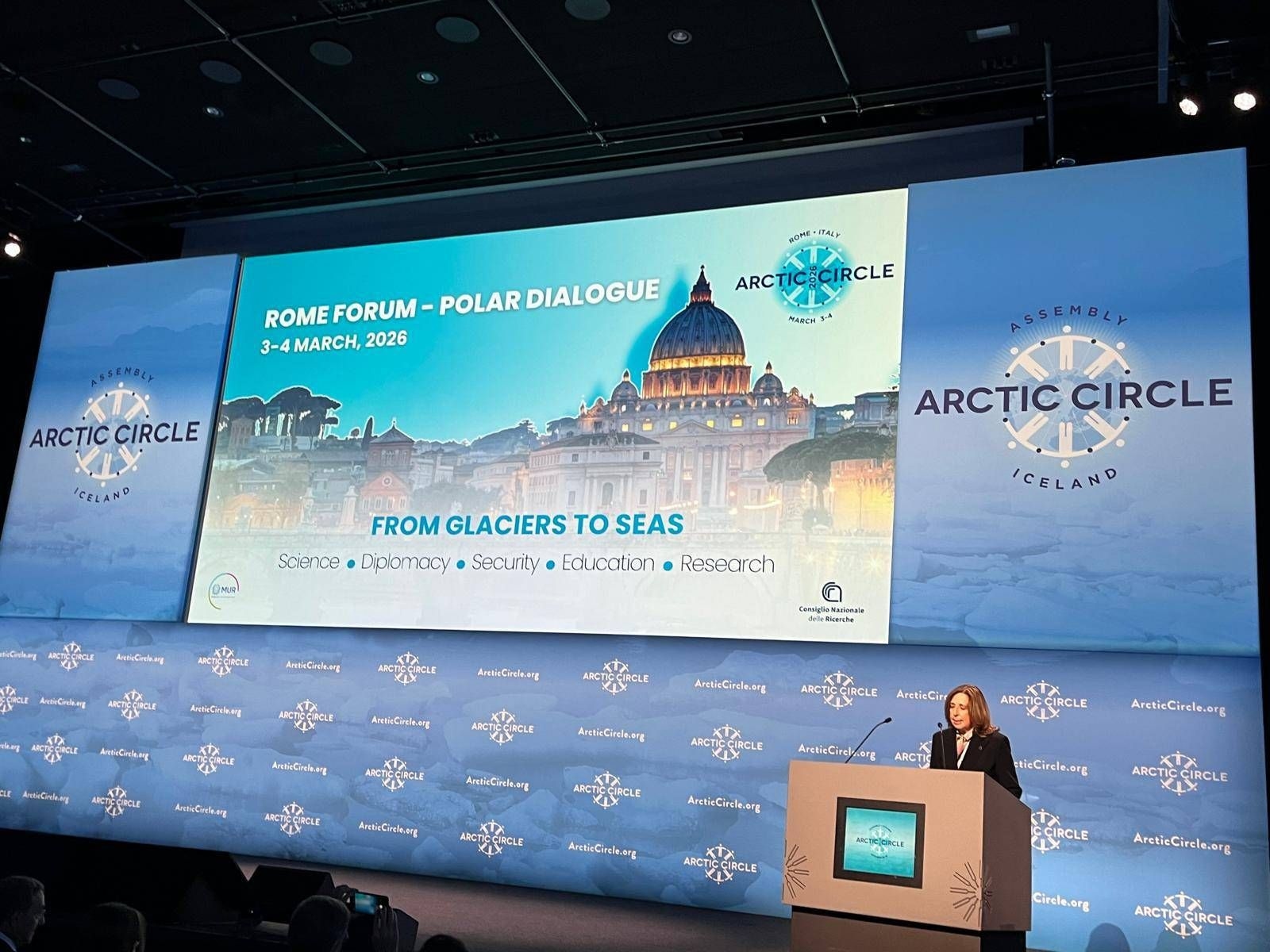 Arctisch gebied: Italië leidt wetenschap, veiligheid en de toekomst op het Forum van Rome 2026