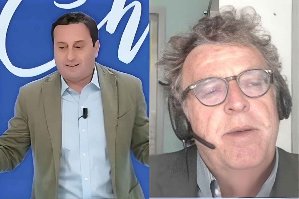 Botsing tussen Ugo Mattei en David Parenzo: "Macron en de 'bereidwilligen' zijn clowns". VIDEO