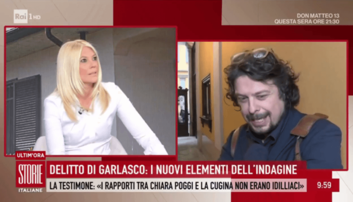 Garlasco, Eleonora Daniele ile yeni tanığın avukatı arasında televizyonda yaşanan kavga. VİDEO