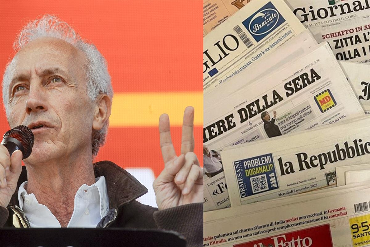 Les journaux s'effondrent, profondément déficitaires pendant un an, avec une chute à deux chiffres pour Repubblica-La Stampa. Cinq autres gros perdants. Travaglio (re)monte. / Données publicitaires