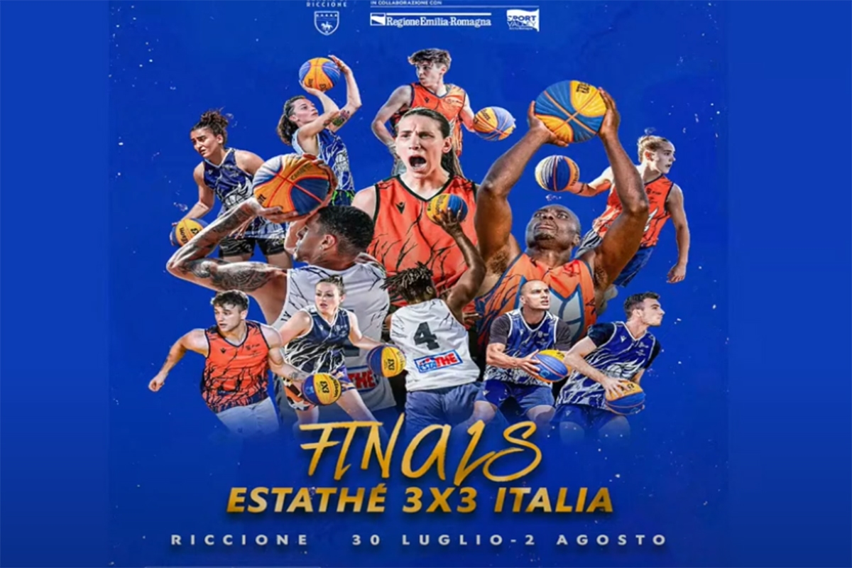 Basketbol: Estathé 3x3 Italia finallerinin son etabı Riccione'de sunuldu