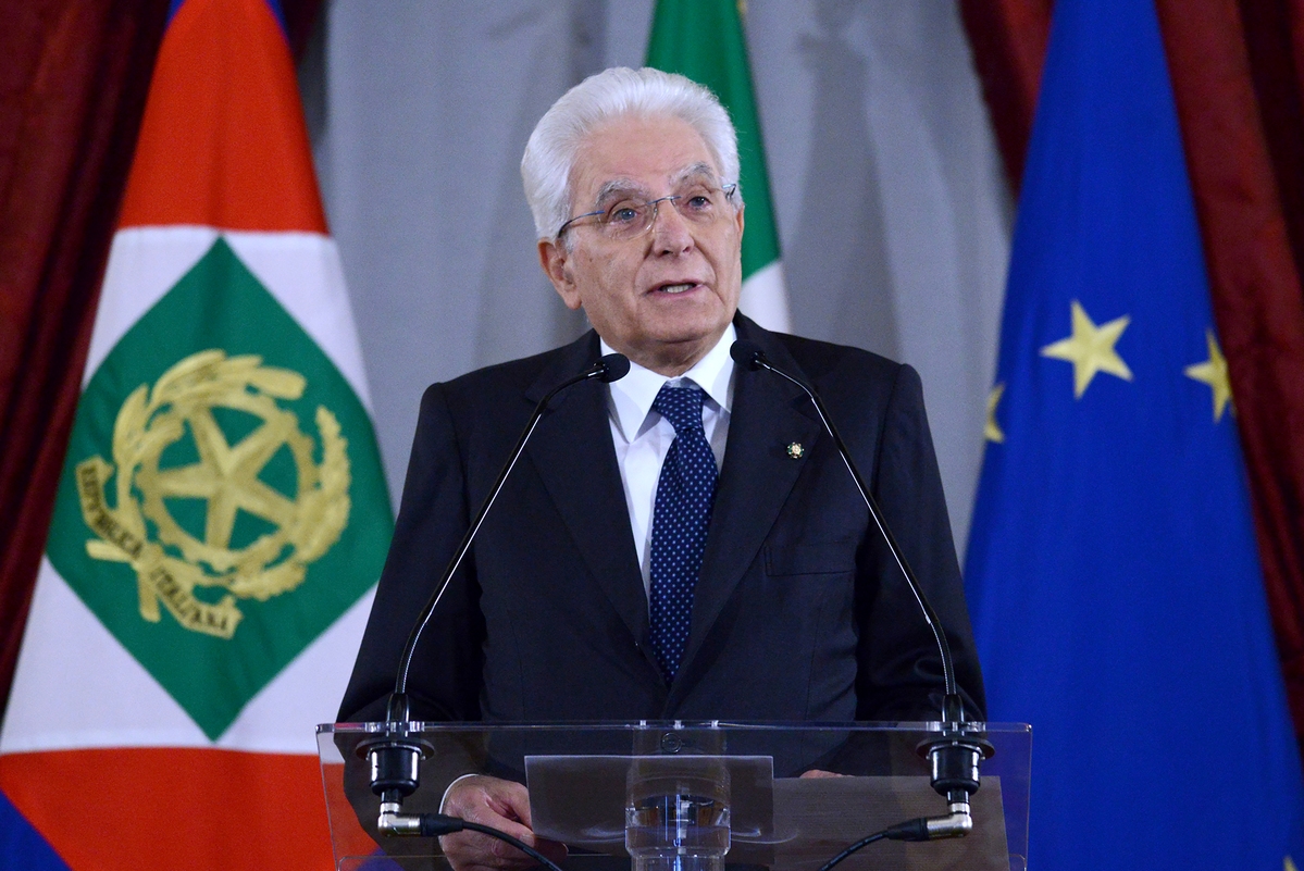 EU: Mattarella: „Die Welt braucht Europa“, seine Botschaft an das Ambrosetti-Forum