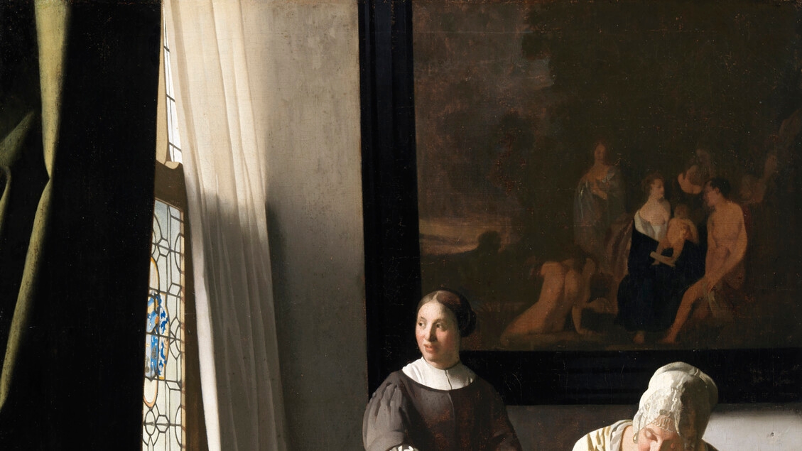 No Frick, Cartas de Amor de Johannes Vermeer