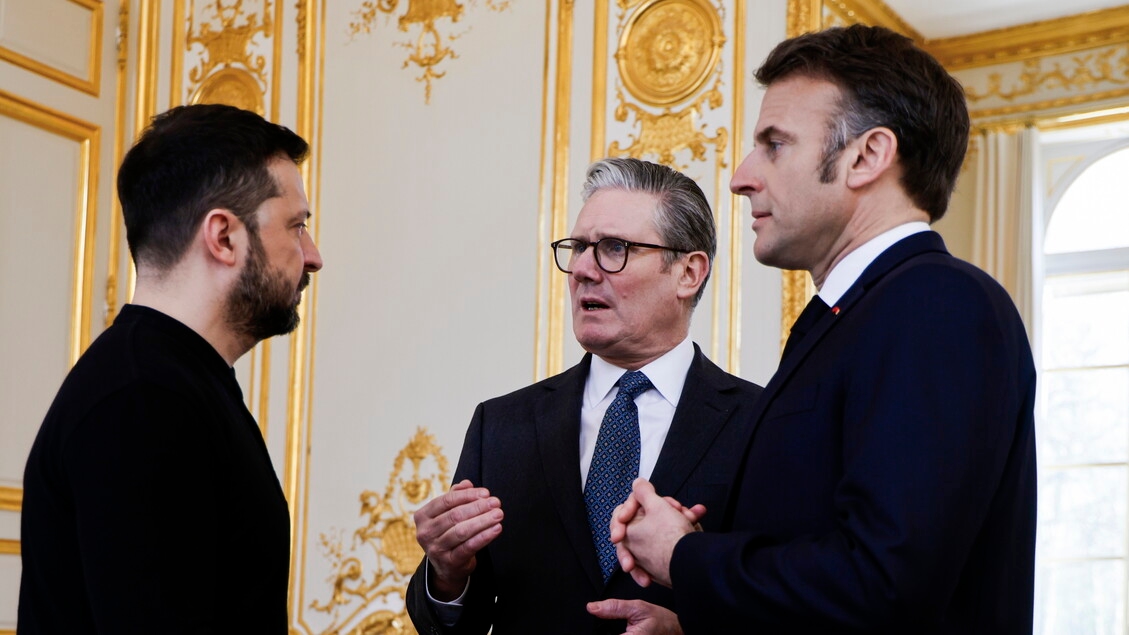 Die Freiwilligen in Paris am Donnerstag, Selenskyj wird dort sein