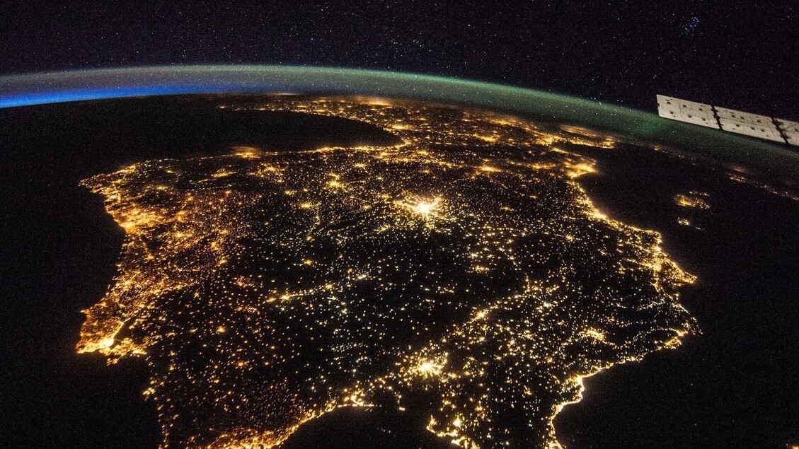 Blackout in Spain, the return of light seen by satellites