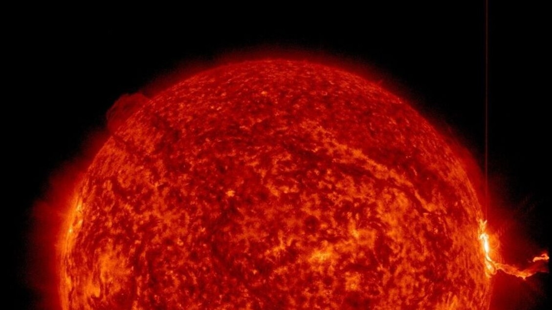Sol inquieto, la llamarada más potente registrada en 2025
