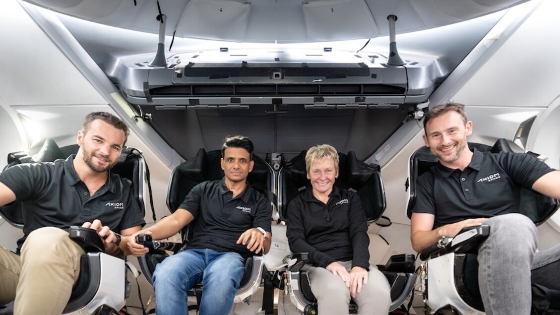 La misión privada AX-4 se pospone debido a problemas con la cápsula de SpaceX