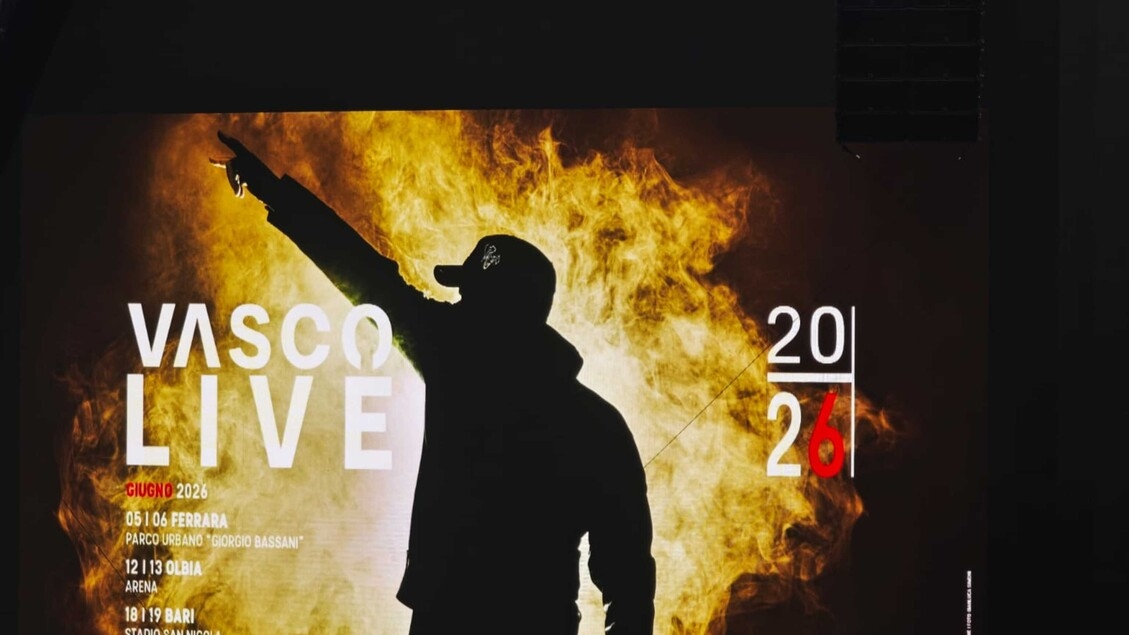 Vasco Rossi'nin 2026 Turu Ferrara'dan başlayacak