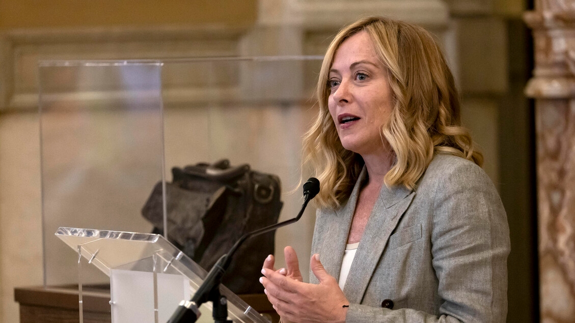 Meloni, Israele rischia di compromettere la soluzione a 2 Stati