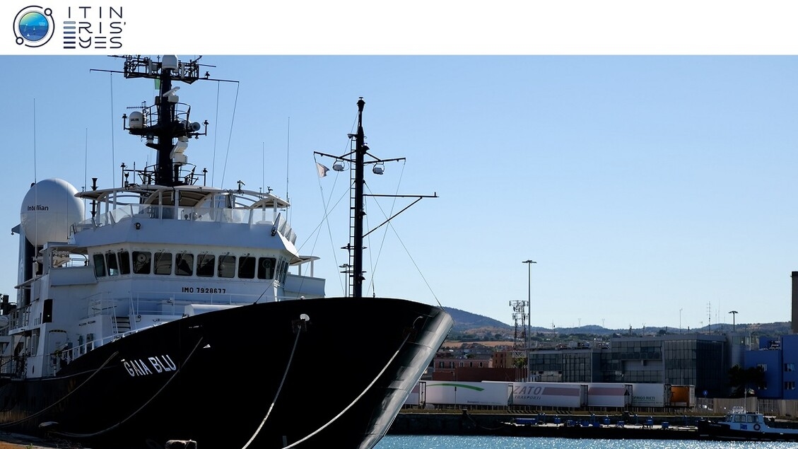 Het schip Gaia Blu bestudeert klimaatstress in de Middellandse Zee