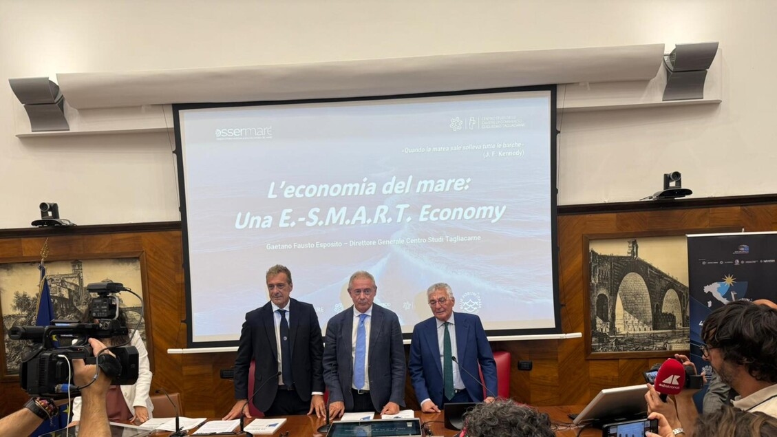 L'économie maritime en Italie représente 216 milliards (11 % du PIB)
