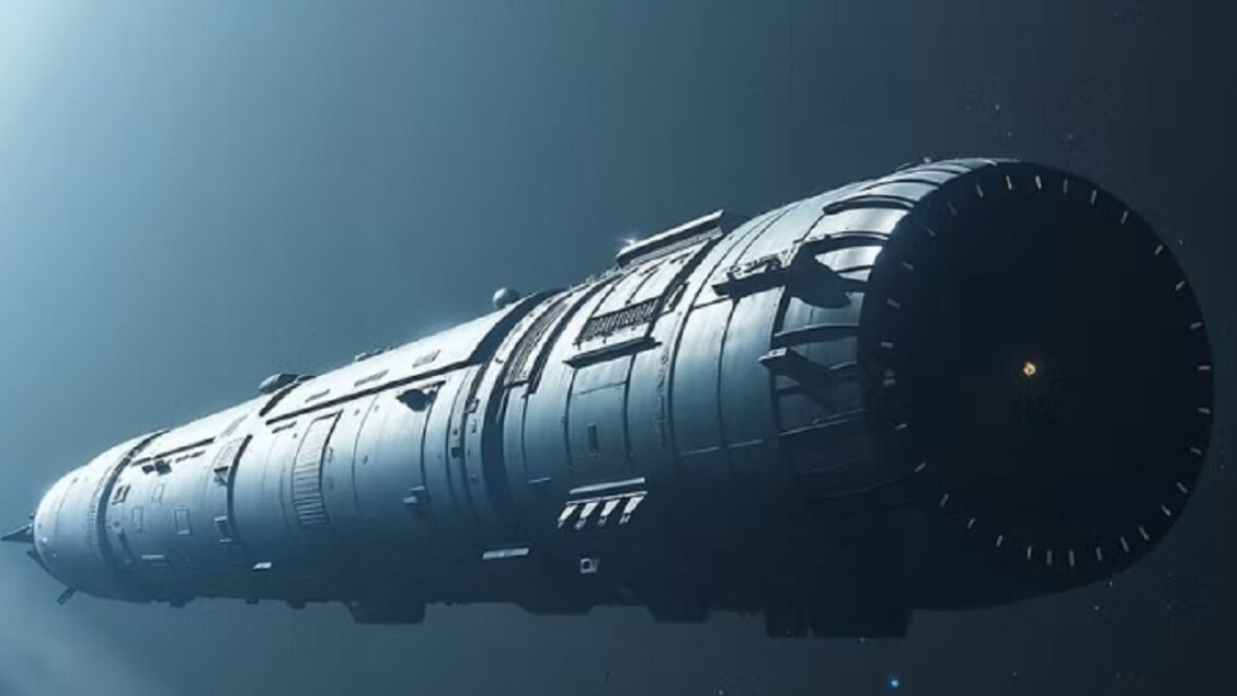 Aus Italien, ein „Crisalide“-Schiff für interstellare Reisen.
