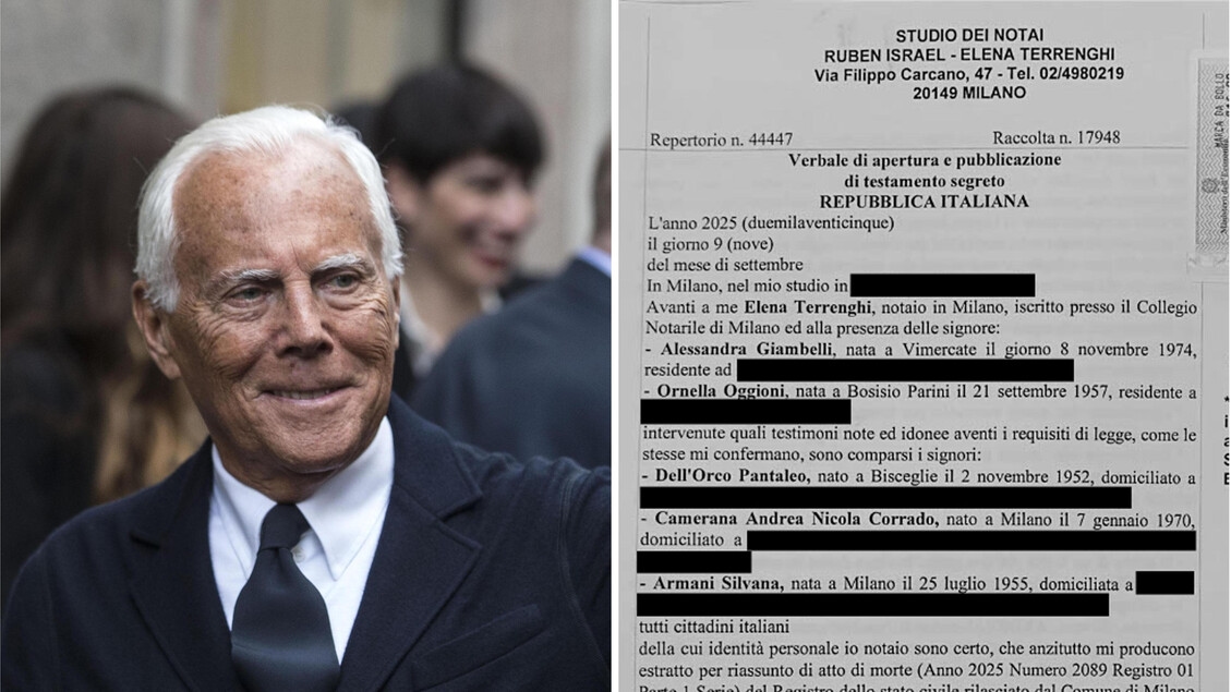 Vente ou Bourse : Armani dicte l'avenir du groupe