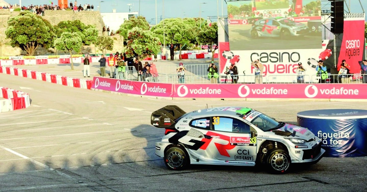 Elfyn Evans fue el más fuerte en la Súper Especial de Figueira da Foz