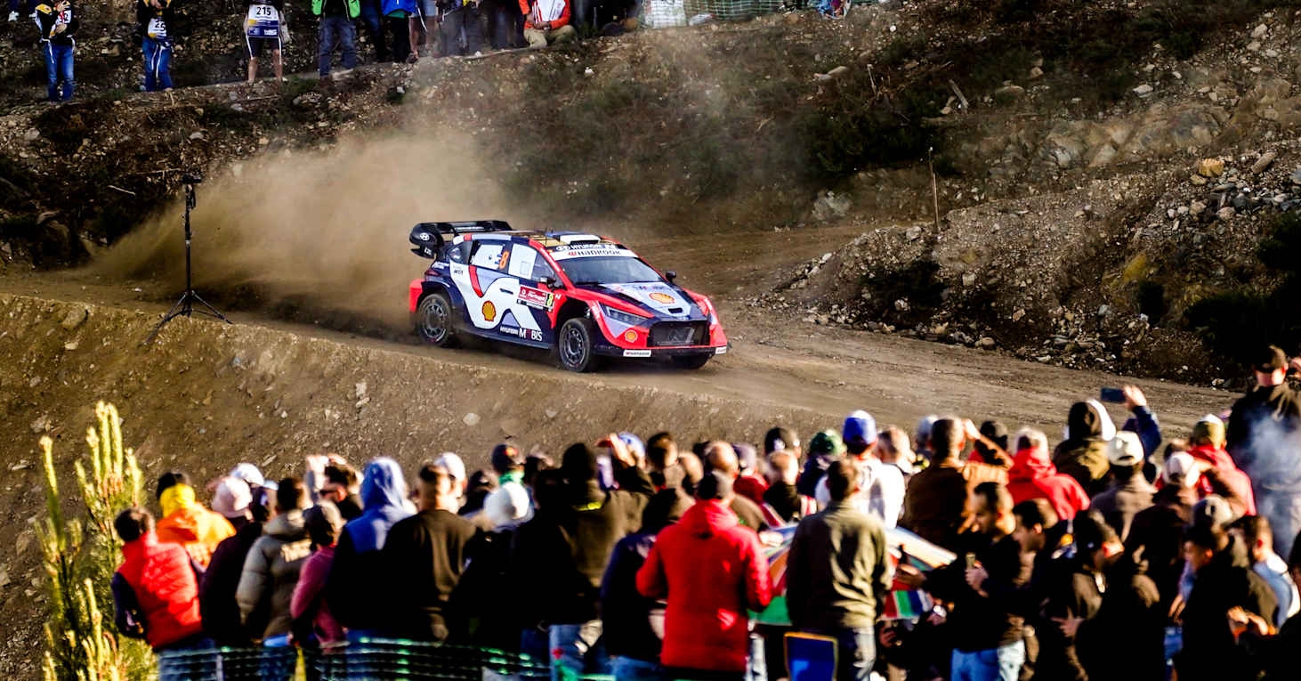 Rally del Portogallo: Tänak chiude la prima mattinata con un vantaggio di 0,2 secondi