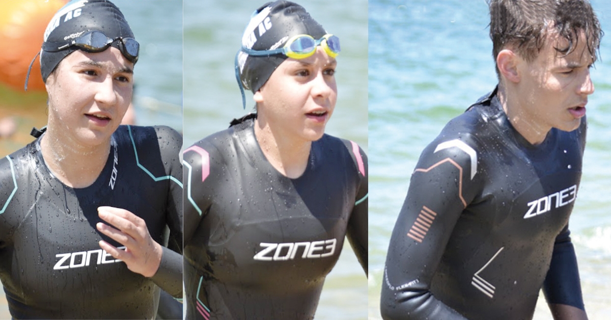 Natación: Tres atletas de Condeixa en la selección nacional de aguas abiertas