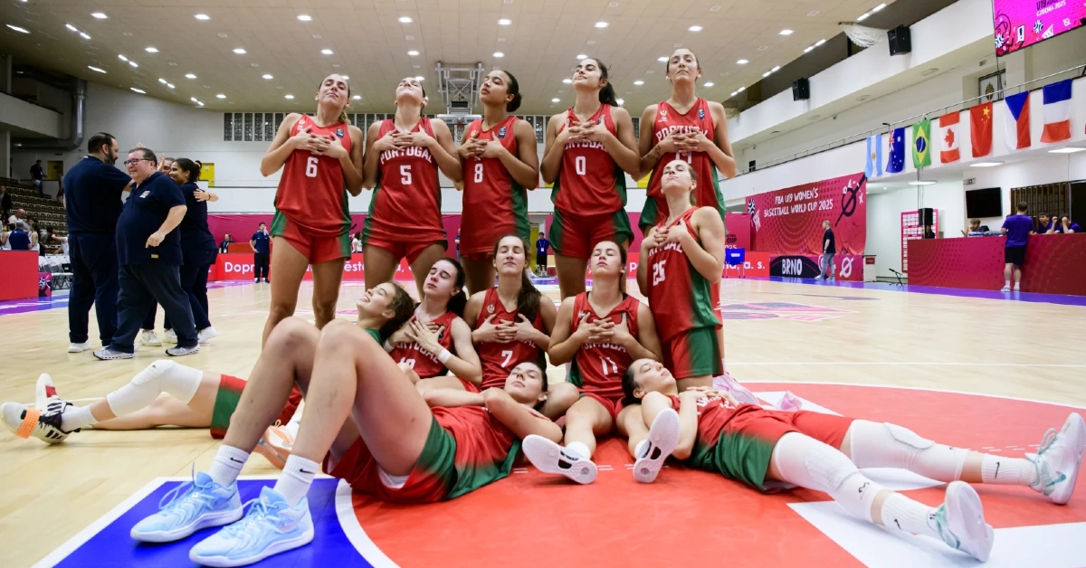 Figueirense Rita Nazário steht im Mittelpunkt der Qualifikation Portugals für das Viertelfinale der U-19-Basketball-Weltmeisterschaft der Frauen
