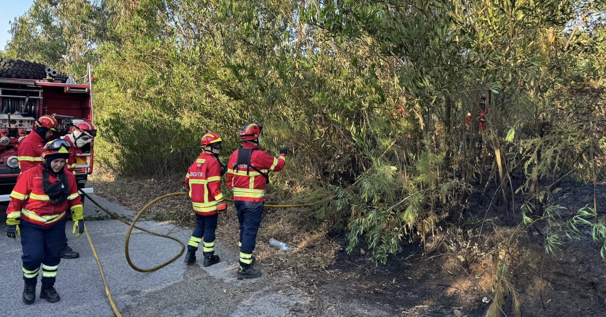 La PJ arrête un suspect qui a déclenché quatre incendies à Mira