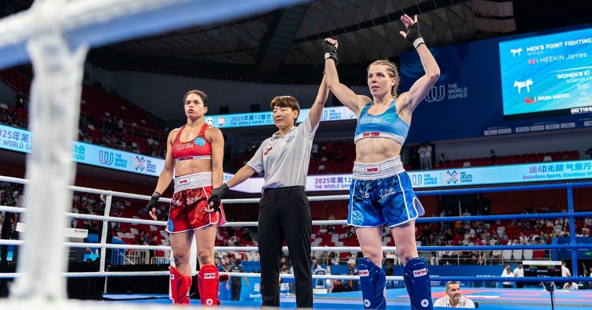 Catarina Dias qualified for the semi-finals of the World Games
