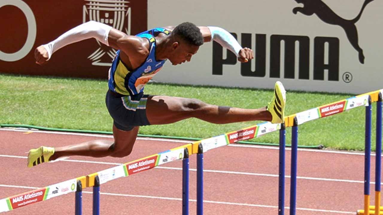 El algarvés Ussumani Djumo es campeón de Portugal en los 110 metros vallas