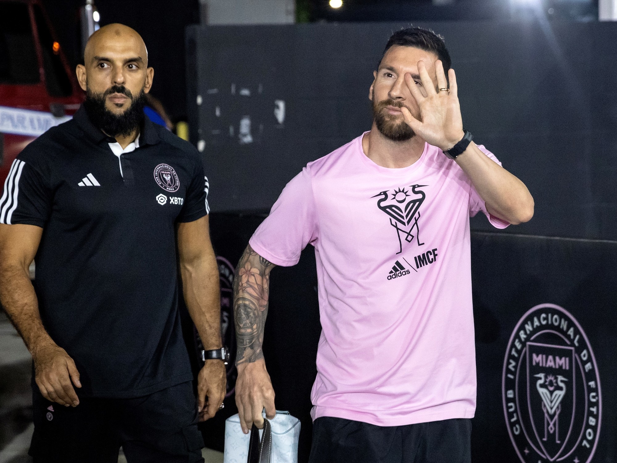 Lionel Messi's bodyguard suspended for "inappropriate conduct" at the Leagues Cup