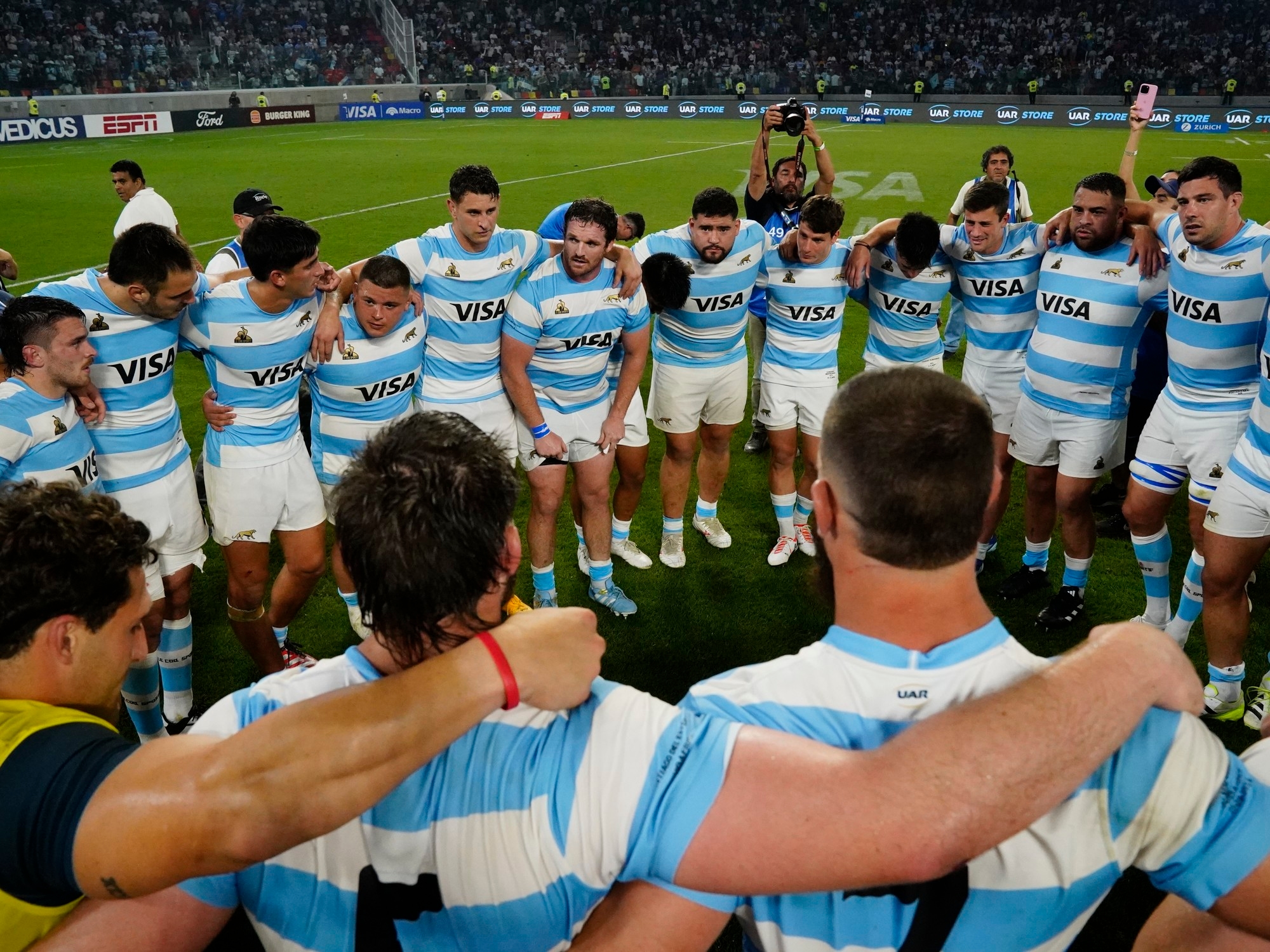 Il rugby si gioca con la mente: il lavoro silenzioso del dipartimento Sviluppo e Benessere dell'UAR che supporta Los Pumas e le altre squadre nazionali