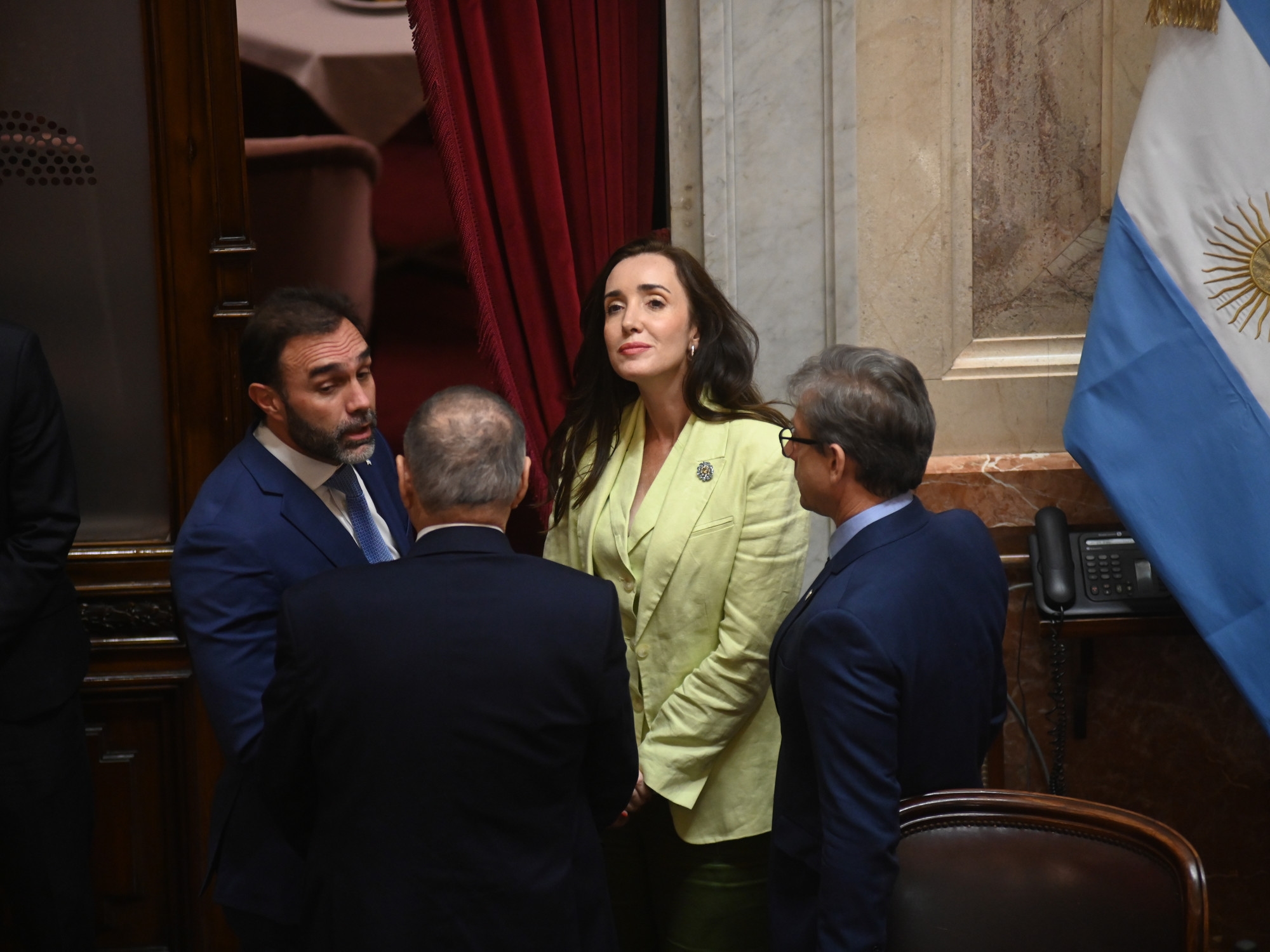 Dur revers pour Villarruel au Sénat : la séance d'élection des autorités a été annulée faute de quorum