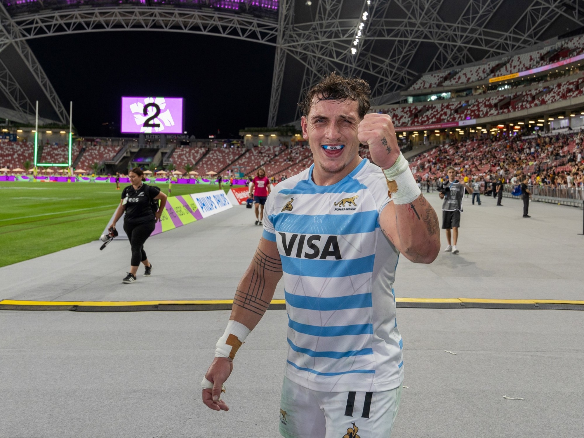 Pumas 7'nin "yıkıcı topu" Luciano González Rizzoni: "Geçen yıl buna yaklaşmıştık, şimdi de iki katına çıkmayı hedefliyoruz."