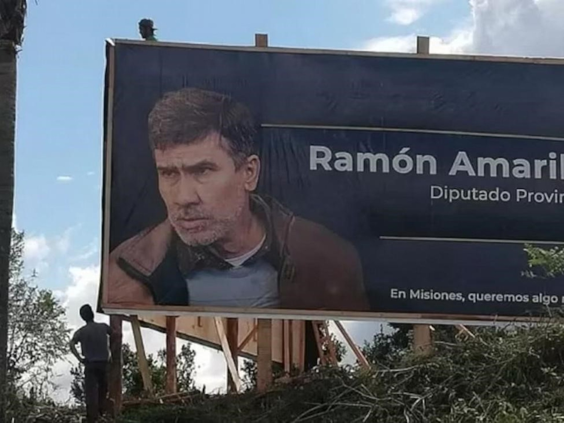 Ramón Amarilla, der ehemalige Polizist, der ohne Verurteilung inhaftiert war und jetzt im Parlament von Misiones sitzt.