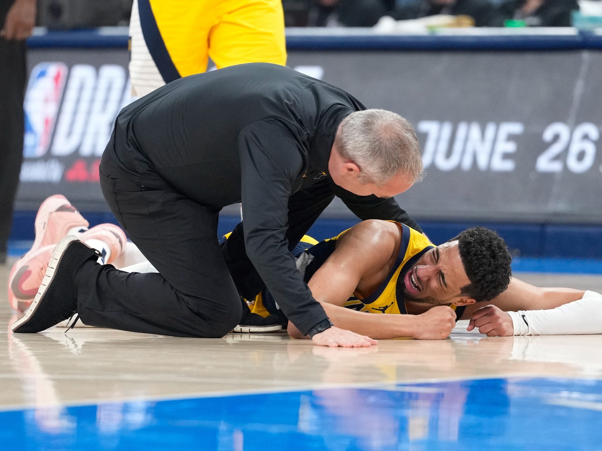 Tyrese Haliburtons schockierende Verletzung im 7. Spiel der NBA-Finals
