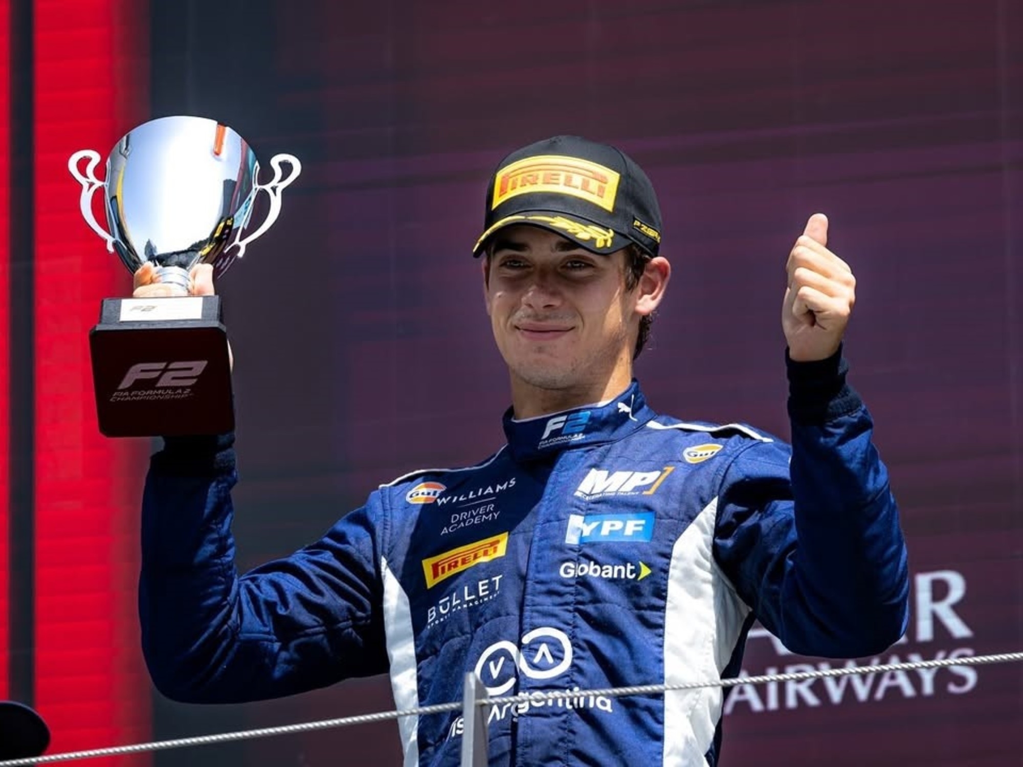 “Uma das minhas pistas favoritas”: Franco Colapinto e o circuito do Grande Prêmio da Áustria, onde teve grandes atuações