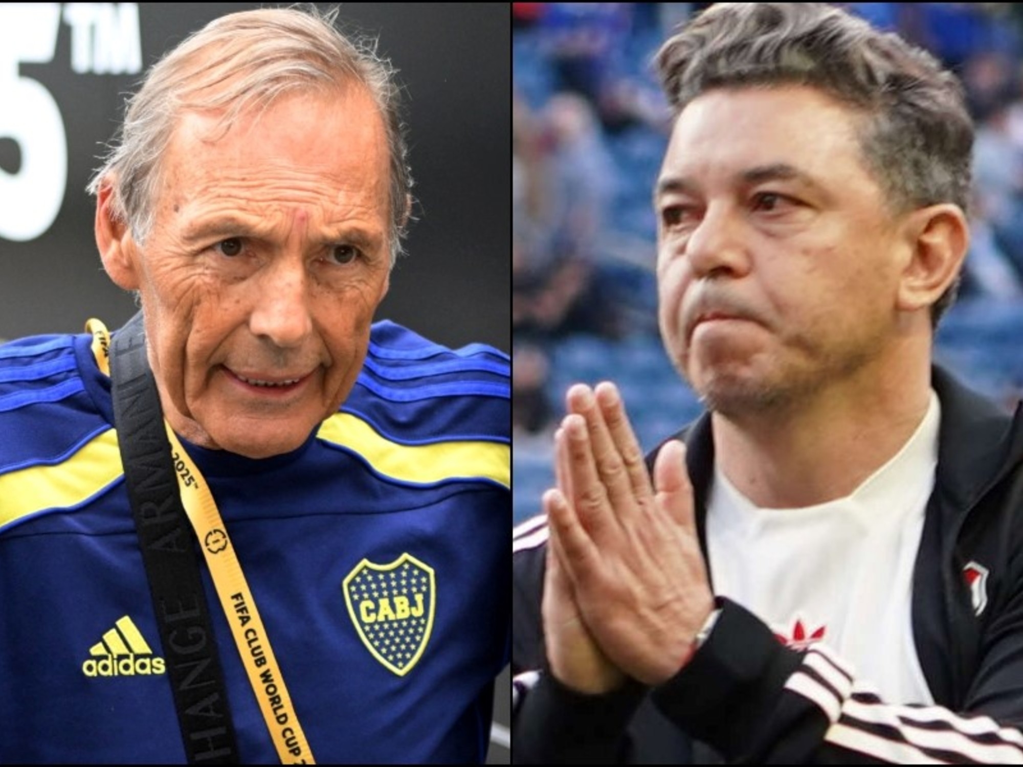 Boca e River Plate, dois times que sofreram uma goleada no Mundial de Clubes e deixaram o futebol argentino em uma situação muito ruim.
