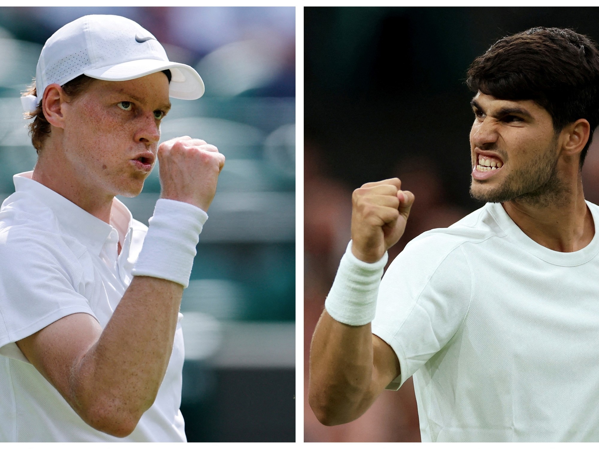 Carlos Alcaraz vs. Jannik Sinner, for the Wimbledon final: another chapter of the new world tennis classic, minute by minute.