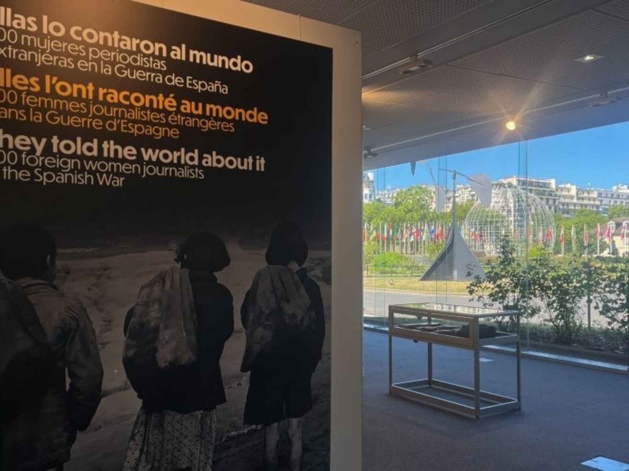 Una mostra svela i 200 giornalisti stranieri che hanno seguito la guerra civile spagnola.