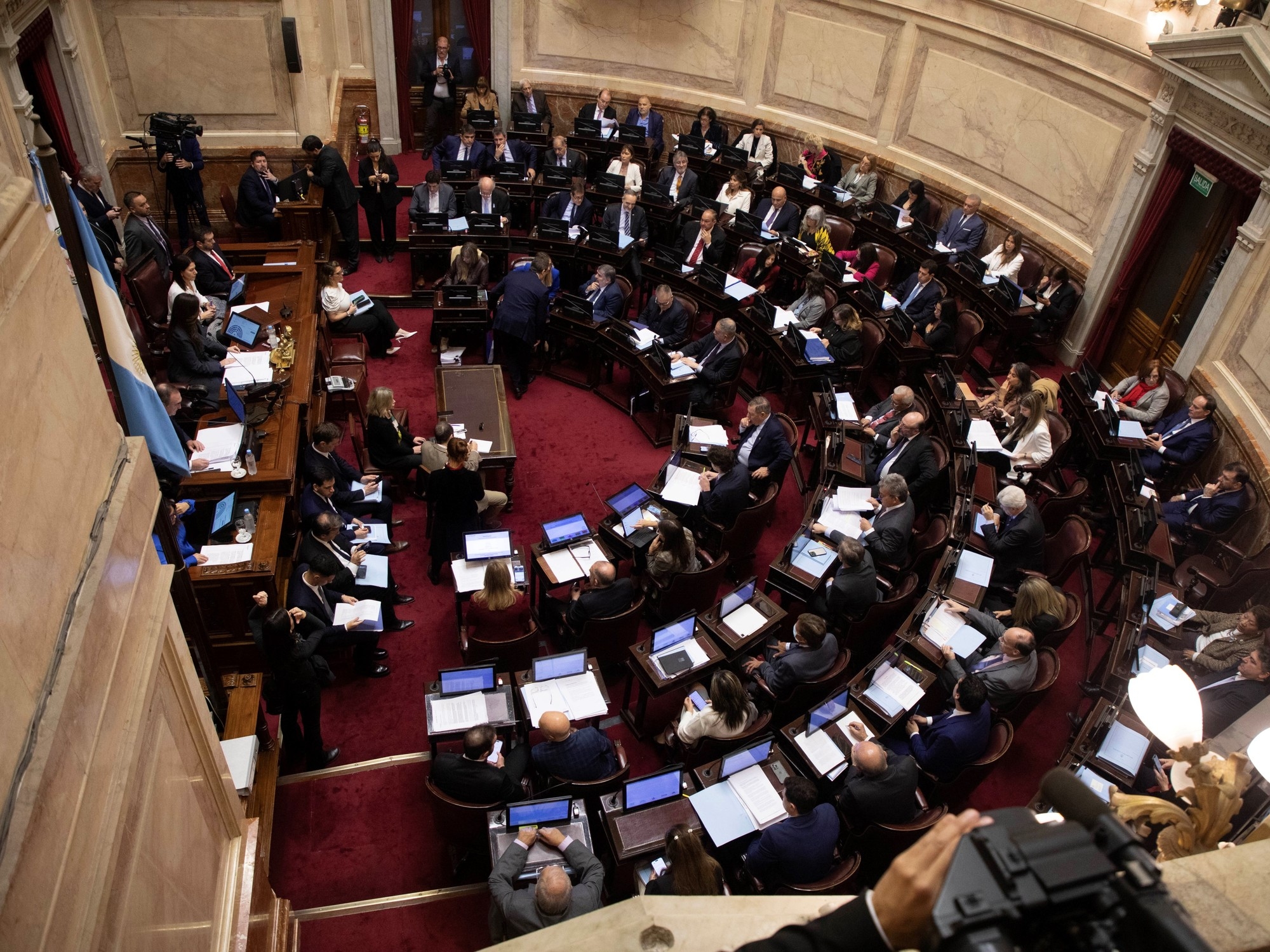 Il kirchnerismo al Senato cerca anche di proteggere la privatizzazione di Aysa