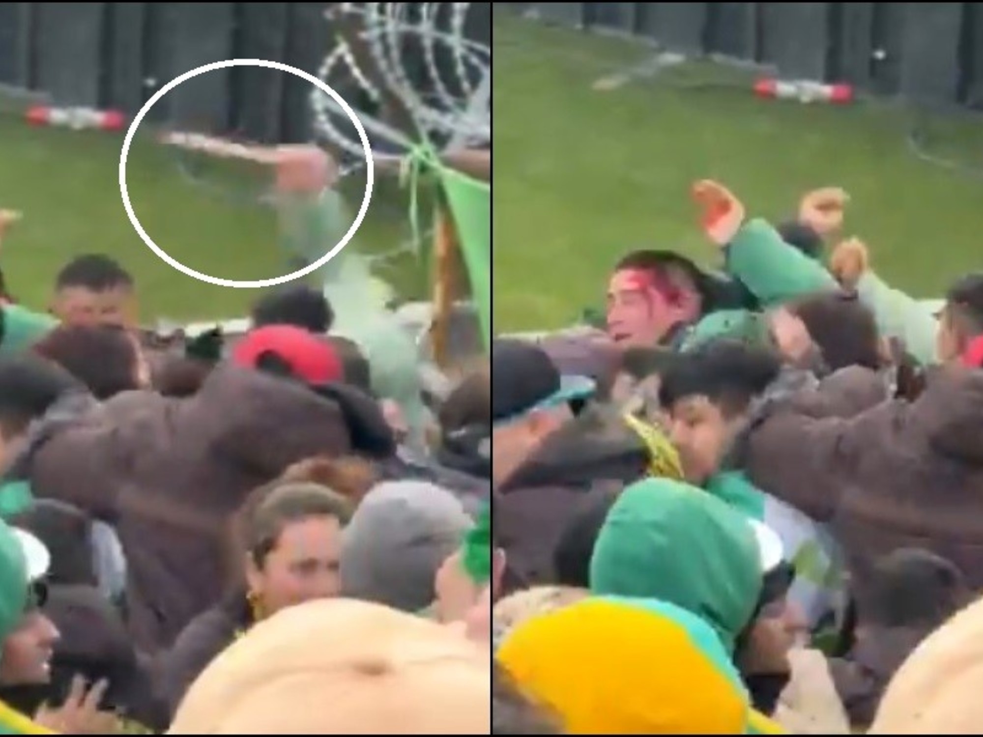 Aldosivi-Fans, die während eines Volksprotestes mit Vereinen aneinandergeraten waren, wurde der Zutritt zum Stadion verboten.
