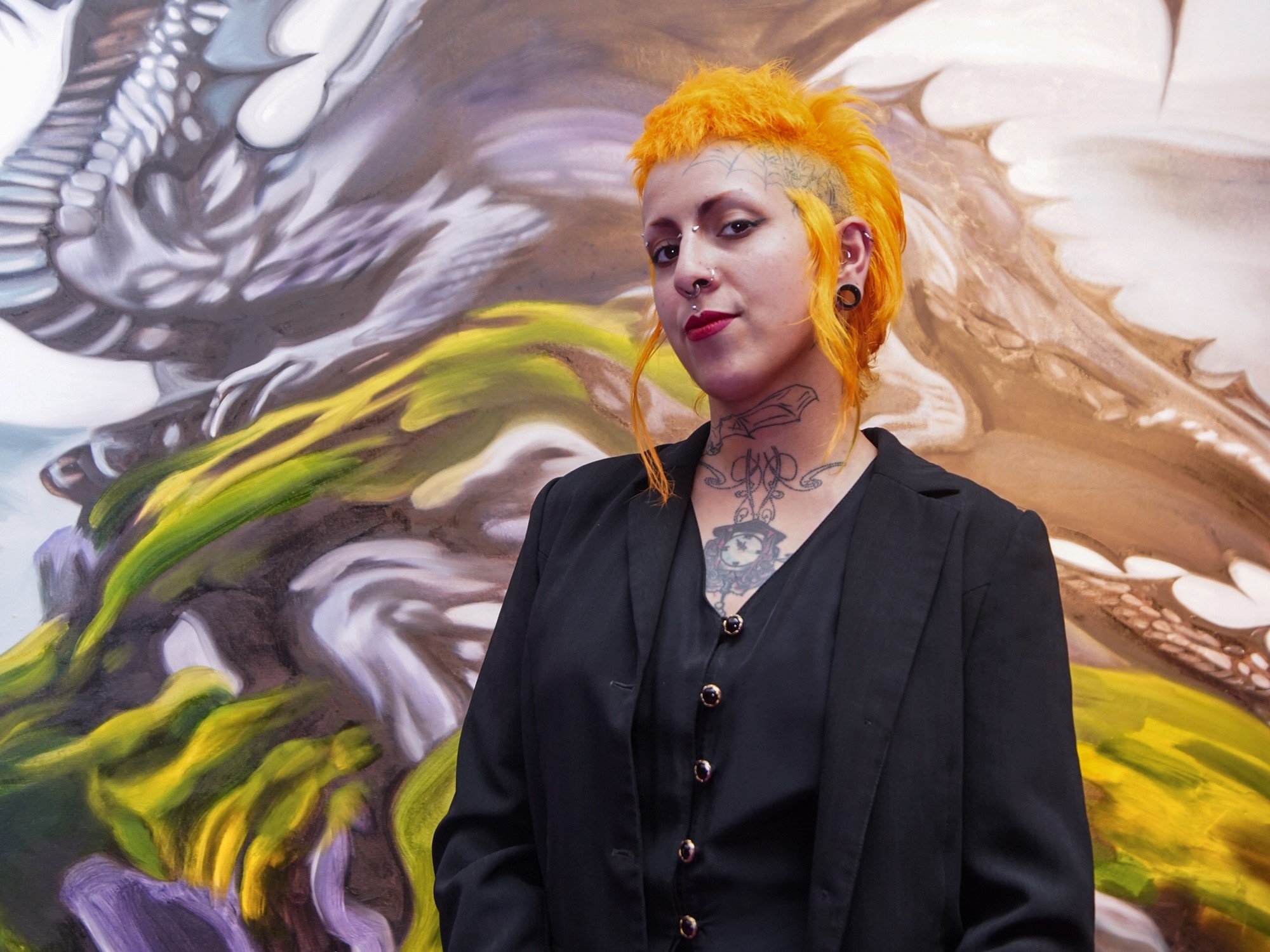 Carrie Bencardino: Traços leves, coração punk