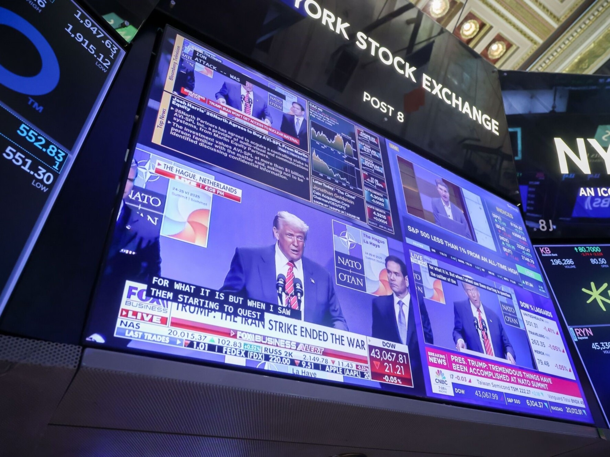 Wall Street'in coşkusu Donald Trump'ın politikalarına yanıt veriyor
