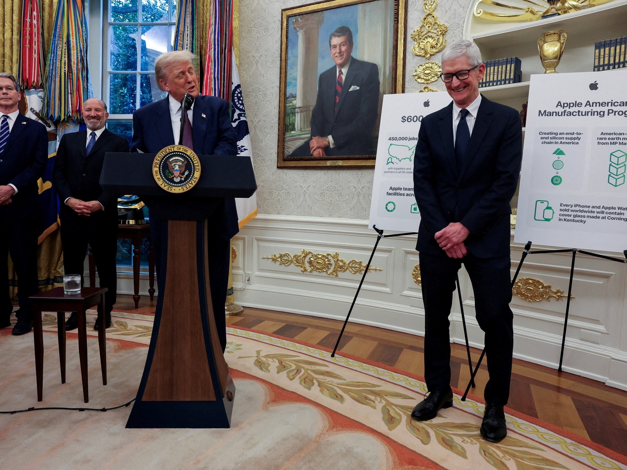 Trump hat definitiv eine neue globale Handels- und Investitionsordnung geschaffen.