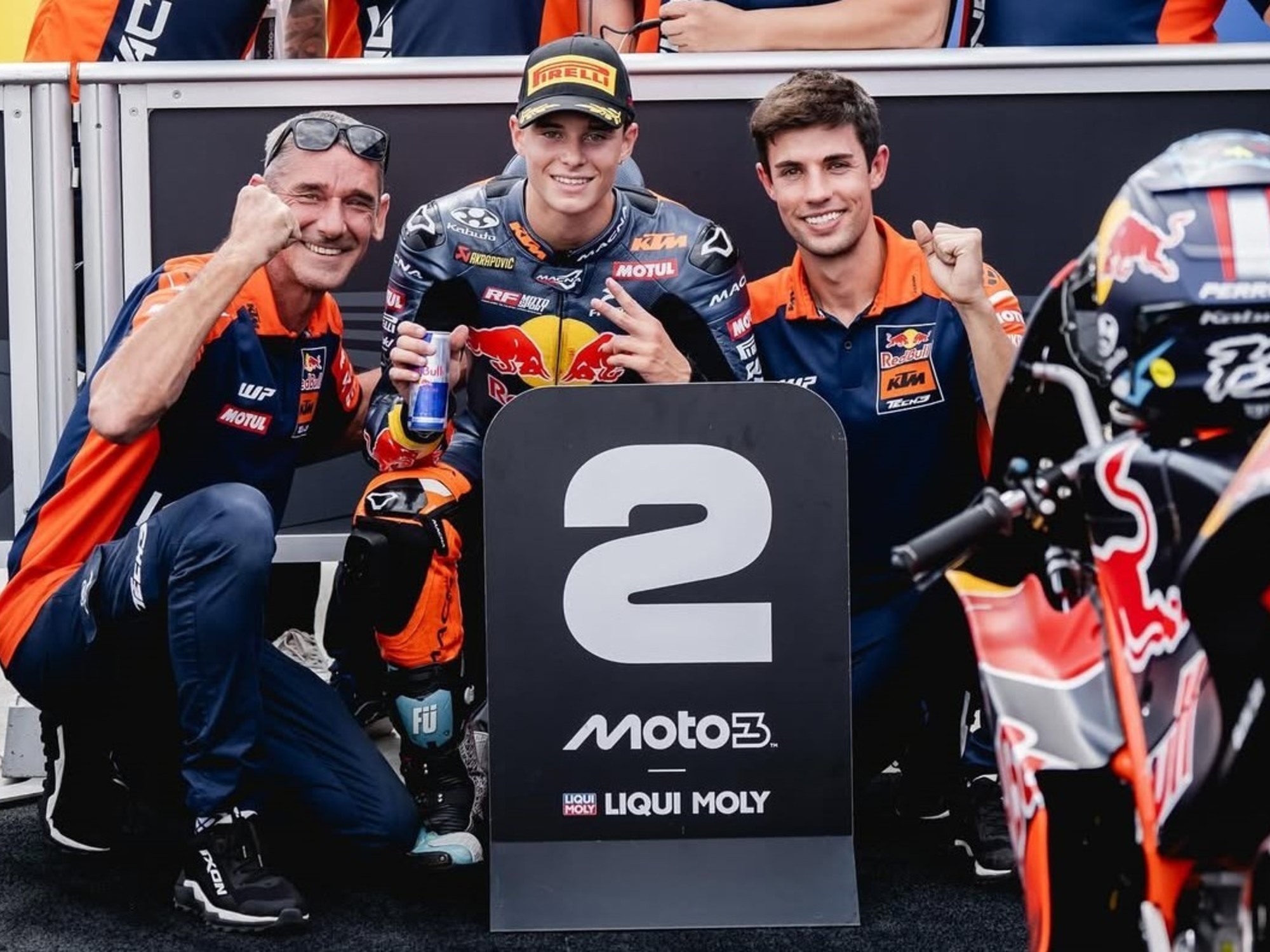 Valentín Perrone, Moto3'te zafere 18 binde bir saniye uzaklıktaydı ancak kariyerinin en iyi sonucunu elde etti: "Nasıl kaza yapmadığımı bilmiyorum."