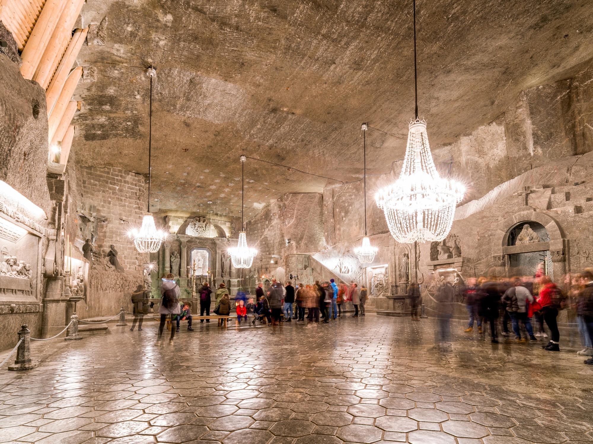 Las minas de Wieliczka, un impresionante mundo subterráneo.. de sal