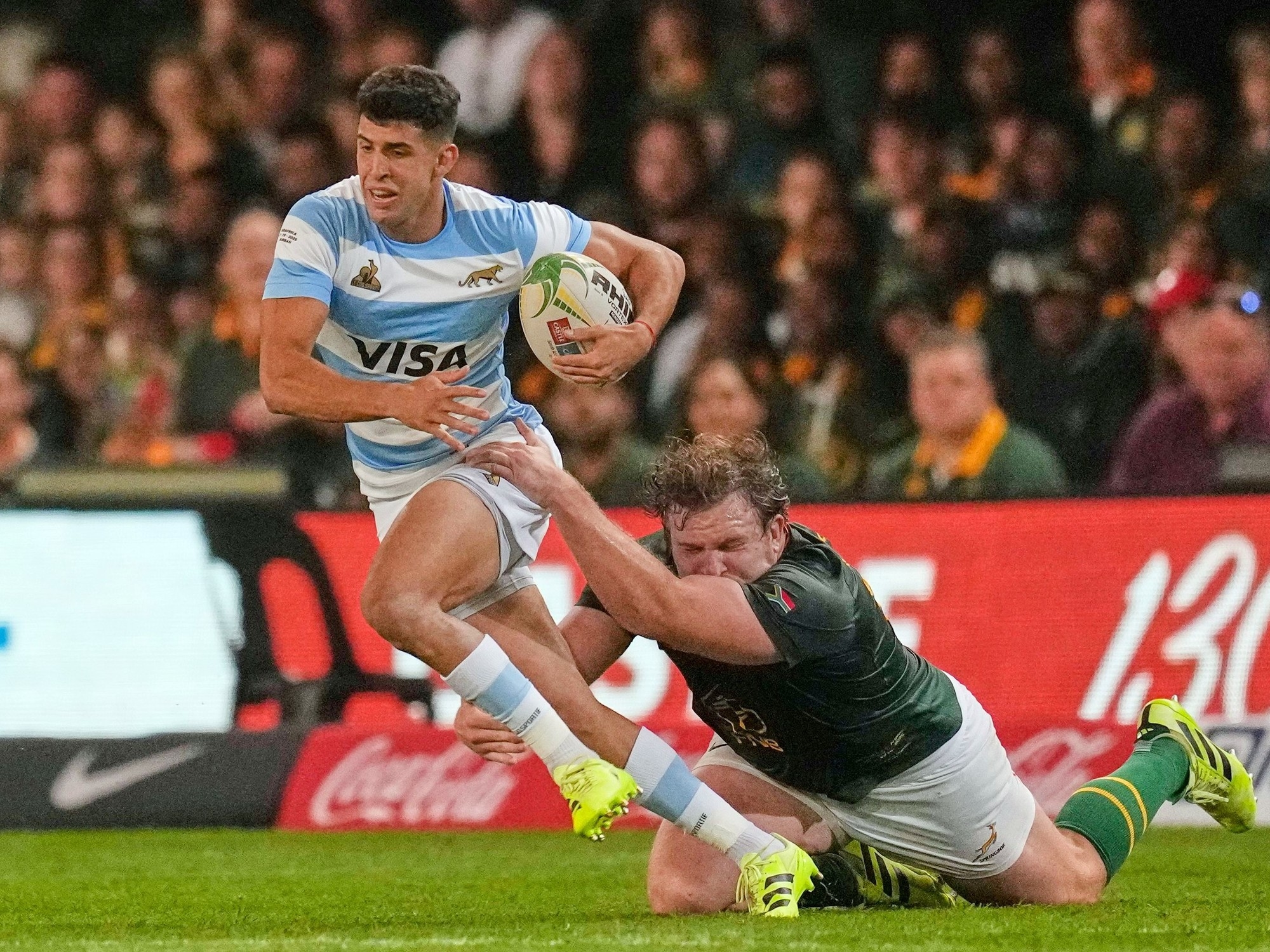 Los Pumas mają potwierdzony skład na rewanżowy mecz Rugby Championship z RPA: Contepomi dokonał siedmiu zmian przed meczem na Twickenham.