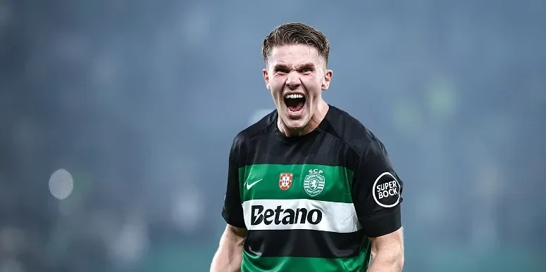 Viktor Gyökeres se siente "como en casa" tras alcanzar los 100 partidos con el Sporting
