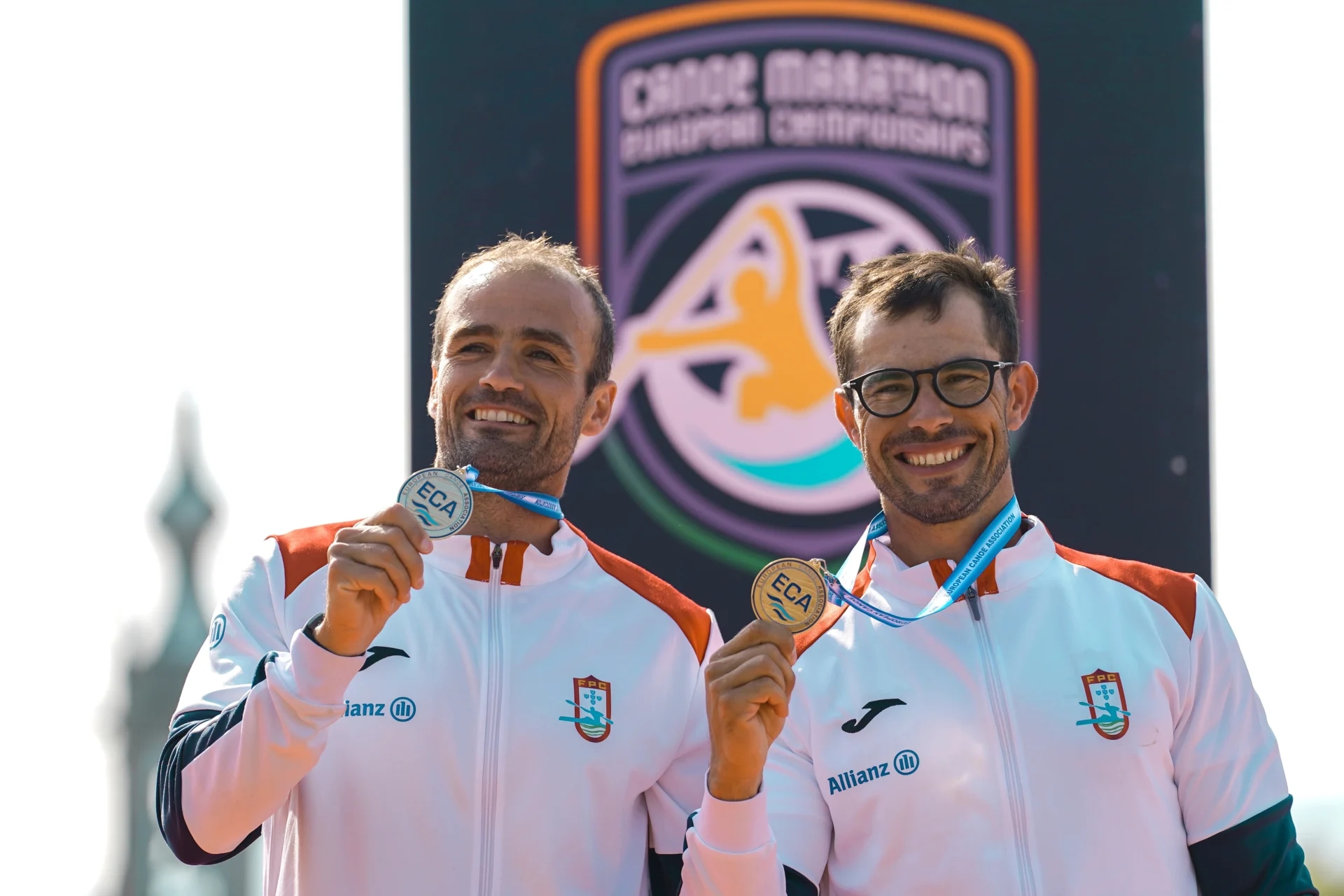 Ramalho e Pimenta são campeões da Europa em K2