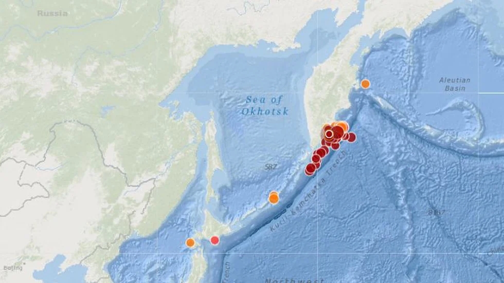Alerta de tsunami em todo o Pacífico após sismo ao largo da Rússia