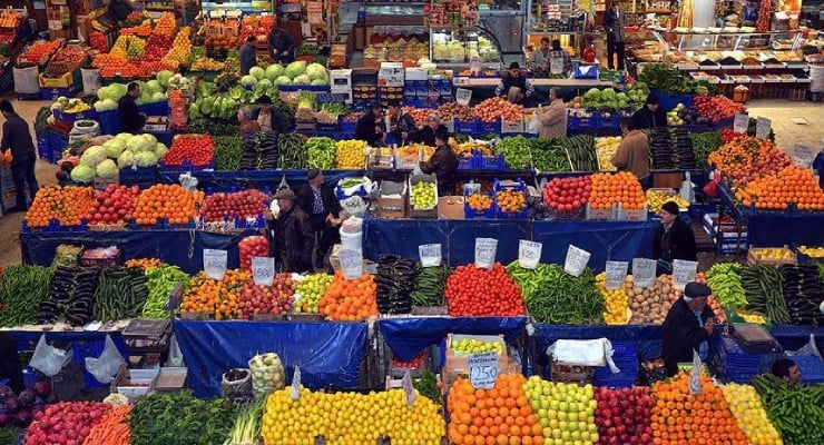 İstanbul sepeti: 336 üründen 186'sının fiyatı arttı, lider kiraz