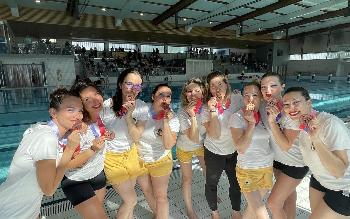 Synchronschwimmen: Acht regionale Podestplätze für die Périgourdins