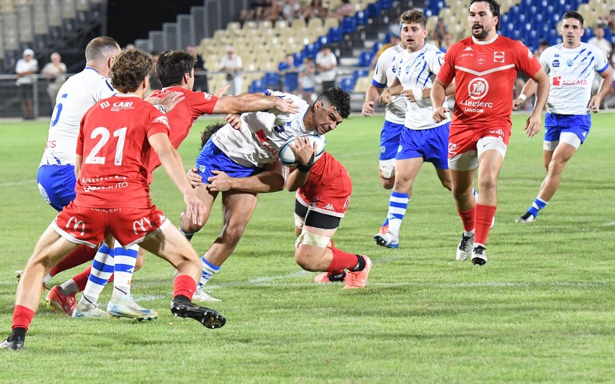 Rugby, National (friendly): CA Périgueux has difficulty finishing its preparation
