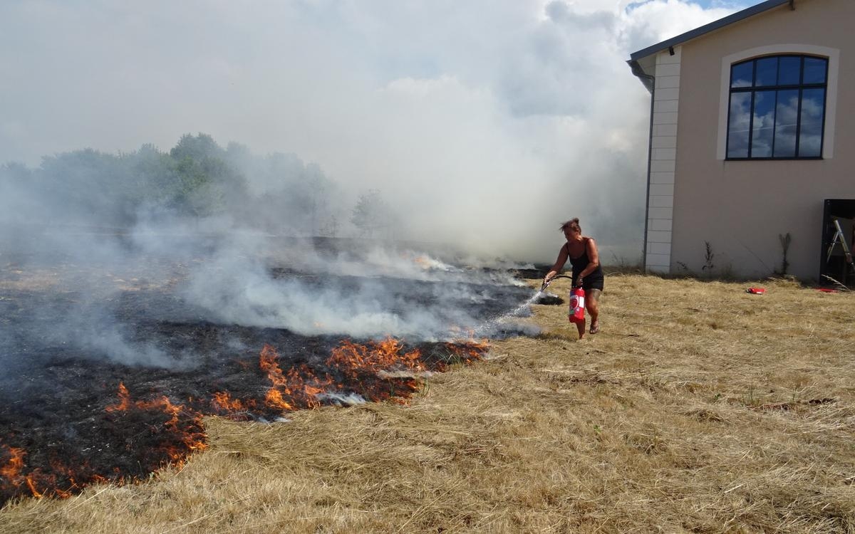 Múltiples incendios deliberados en Dordoña
